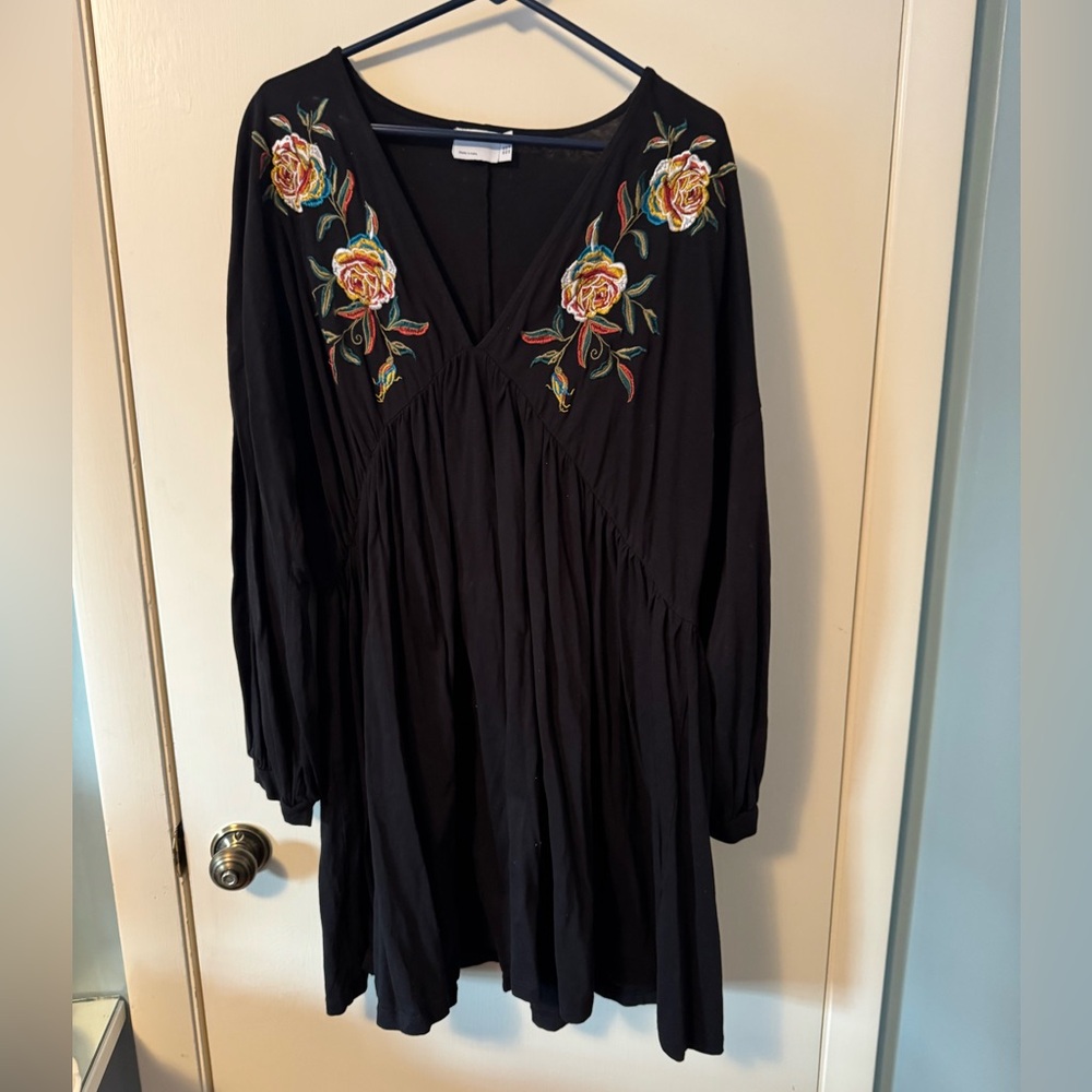 ASOS floral skater dress plus women’s 18